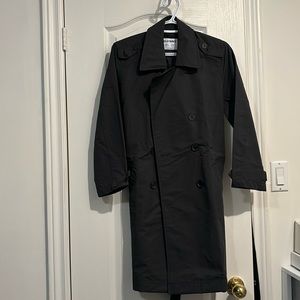 Old Navy Grey Trench Coat